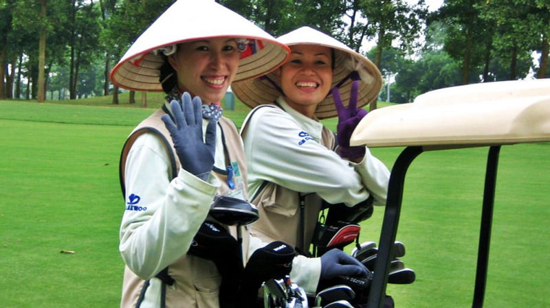 Golfing in Vietnam